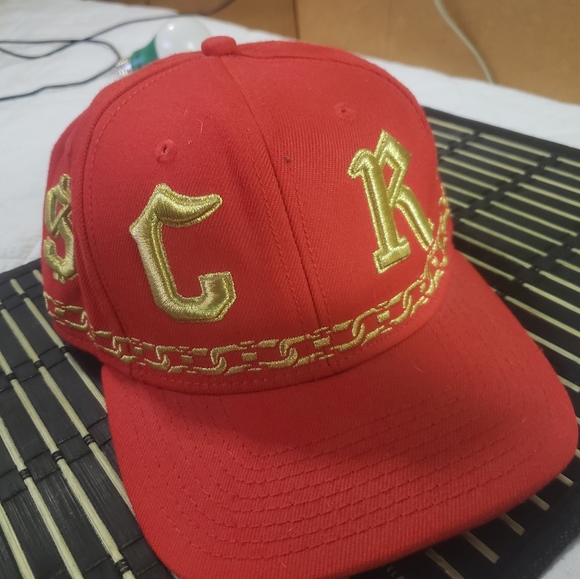 Crooks n castle red baseball hat - Picture 1 of 4
